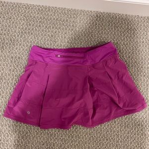 Lululemon Pace Rival Skort 8 Regular